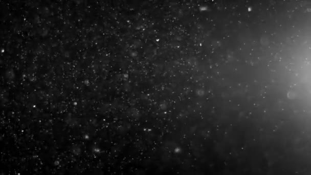 Luz abstrata e partículas de poeira — Vídeo de Stock
