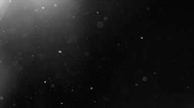 Soyut ışık ve toz parçacıkları