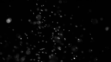 Soyut ışık ve toz parçacıkları