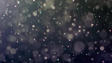 Soyut ışık ve toz parçacıkları