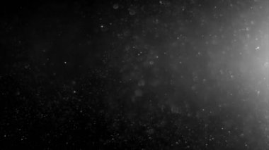 Soyut ışık ve toz parçacıkları