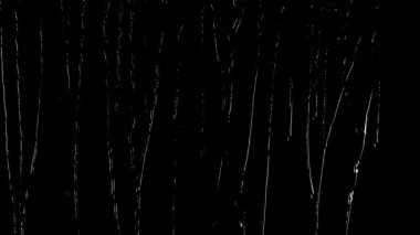 Yağmur cam beyaz su damlaları.