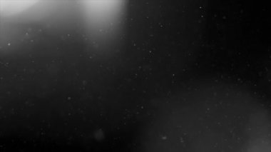 Soyut ışık ve toz parçacıkları