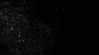 Soyut ışık ve toz parçacıkları