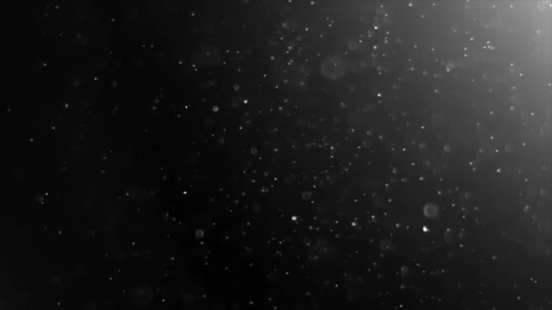 Lumière abstraite et particules de poussière — Video