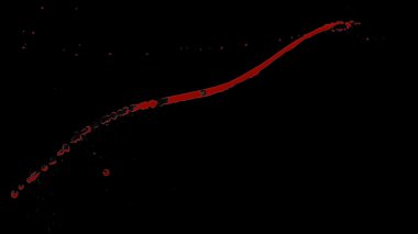 Kan izi alfa kanalı ile