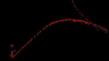 Kan izi alfa kanalı ile