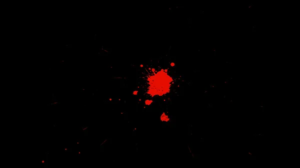 Explosão de sangue Motion Blur — Fotografia de Stock