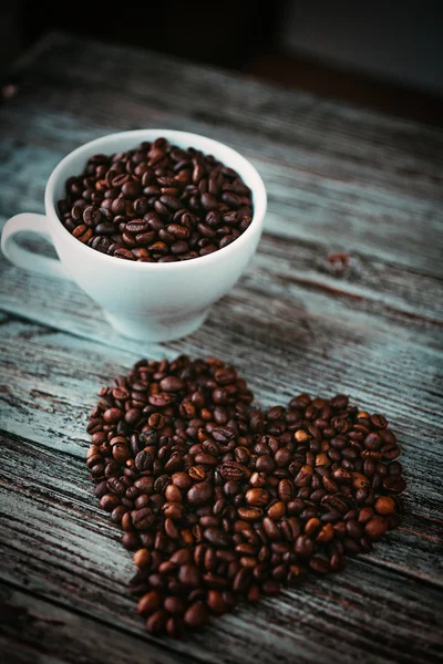 kahve çekirdekleri kalp