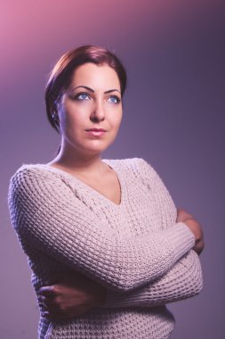 Güzel kadın portresi