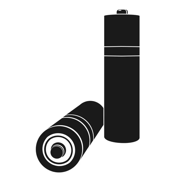 Vector icons of batteries. — Stock Vector