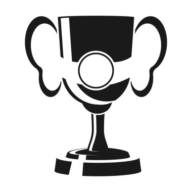 Vektör Kupası simgesi, izole.