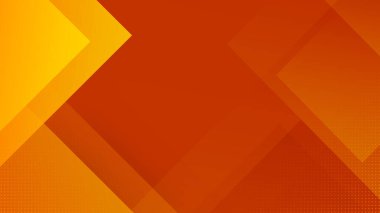Çapraz Şekillere sahip Turuncu Soyut Geometrik Arkaplan