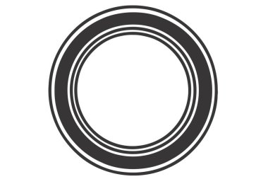 Resimli Simge Arkaplanda İzole Edildi -