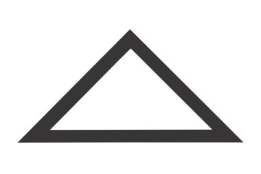 üçgen vektör illüstrasyonu