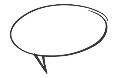 konuşma balonu simgesi, basit tasarım resimleme