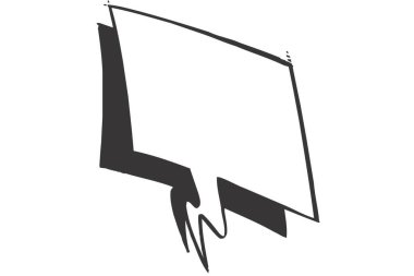 Siyah ve beyaz arkaplanın vektör çizimi