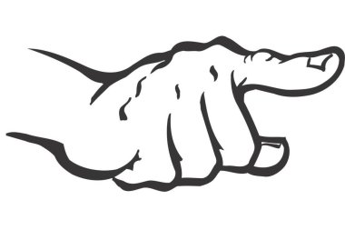 köpek simgesi vektörü, ana vektör işareti