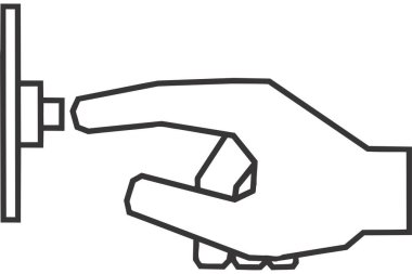 araba anahtarı vektör illüstrasyonu