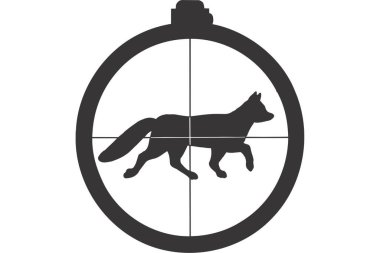 Köpek formunda bir köpeğin vektör illüstrasyonu