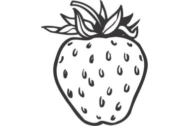 ananas meyvesi ikonu ana hatlarıyla