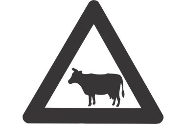 Hayvan çiftliği ikonu vektör çizimi