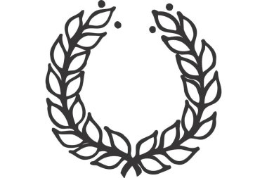 Defne çelengi simgesi, özet biçimi