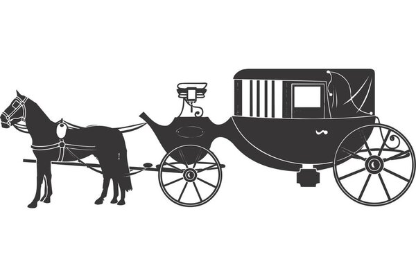 carriage of the horses and carriage