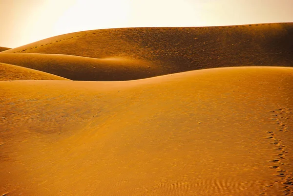 Dunes de sable rouge magiques dans le sud du Vietnam Muine — Photo