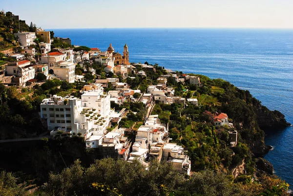 Praiano Costa Amalfitana Entre Positano Amalfi Sul Itália — Fotografia de Stock