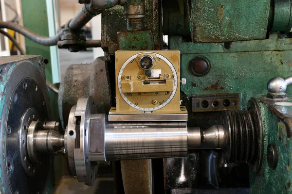 Optisk Kvadrant Vid Tillverkning Avsmalnande Dorn För Metallbearbetningsmaskiner Upprullningsdon För — Stockfoto