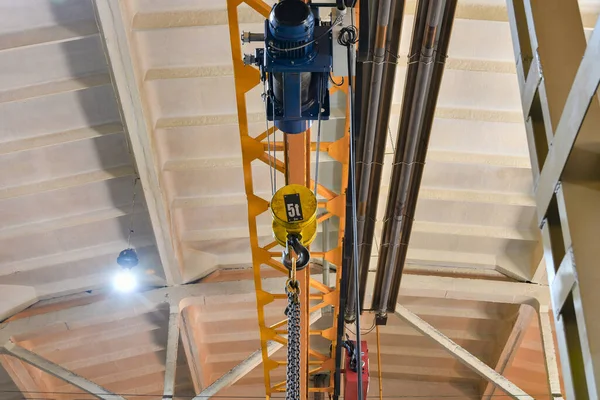 Electric Drive Overhead Crane Workshop Metalworking Production — Stock Photo, Image