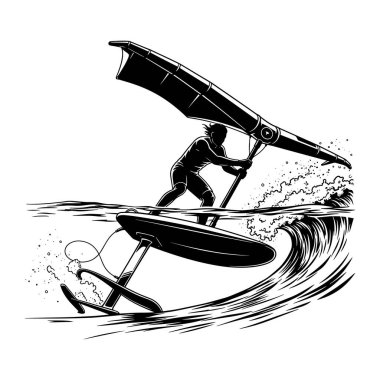 dalgalarda sörf yapmak