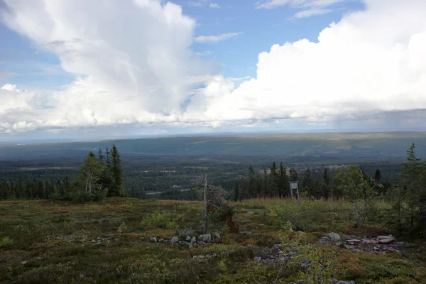 Una vista Storfjaellet — Foto Stock