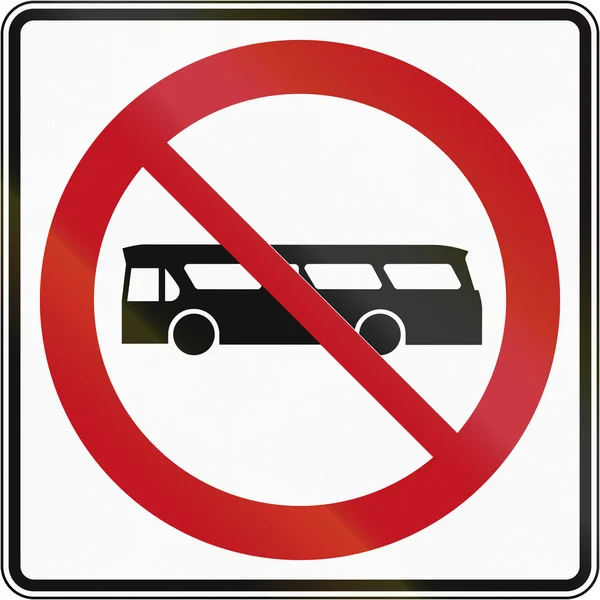 No Buses in Canada — Stock Photo, Image