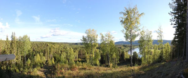 Panorama w Szwecji — Zdjęcie stockowe
