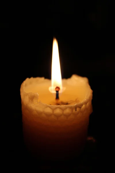 A Beeswax Candle — Stock Photo, Image