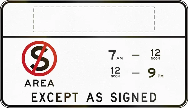 Clearway At Times Shown With Copy Space In Australia — Stock Photo, Image