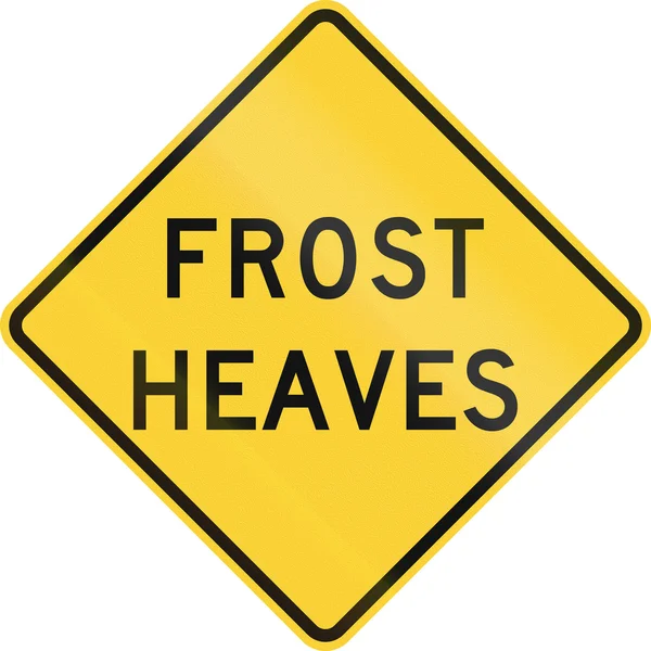 Frost uyarı şimdi — Stok fotoğraf