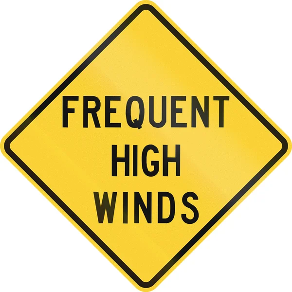 Częste silne wiatry — Zdjęcie stockowe