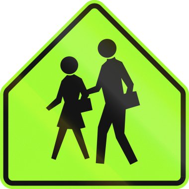 okul uyarı işareti