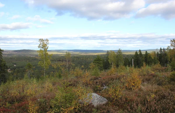 Herrliche aussicht von vaberget, schweden — Stockfoto