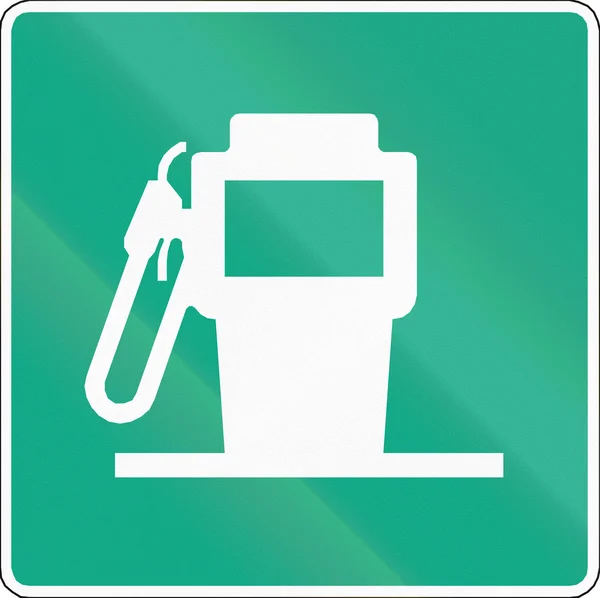 Chilenska bensinstation — Stockfoto