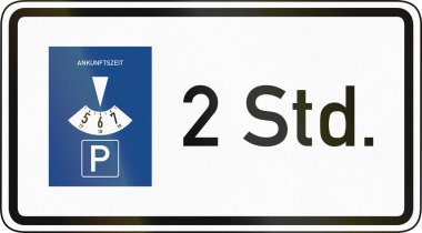 Disk otopark ile iki saat