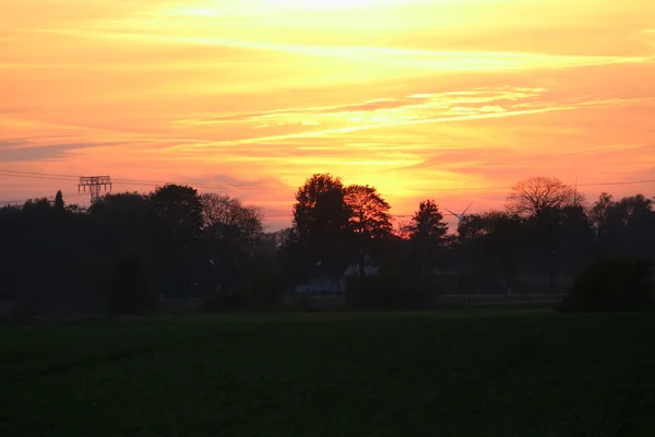 Agricultural lanscape in Mecklenburg-Vorpommern — Stock Photo, Image