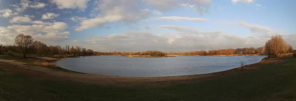 Pemandangan Panorama dari Salbker Lihat di Magdeburg — Stok Foto