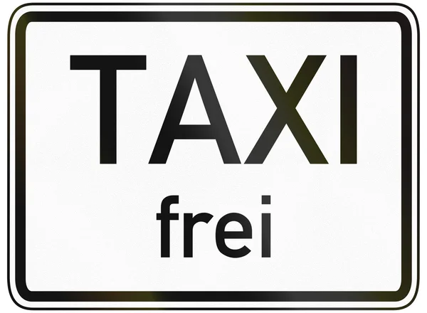 德国交通标志附加面板以指定 o 的含义 — 图库照片