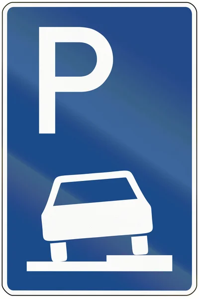 Parking On Pavement — Stock Photo, Image
