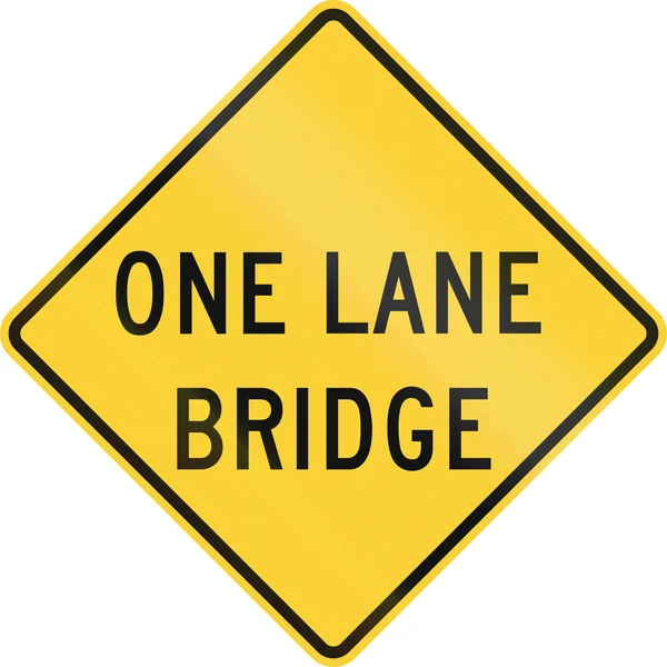 Мост One Lane — стоковое фото