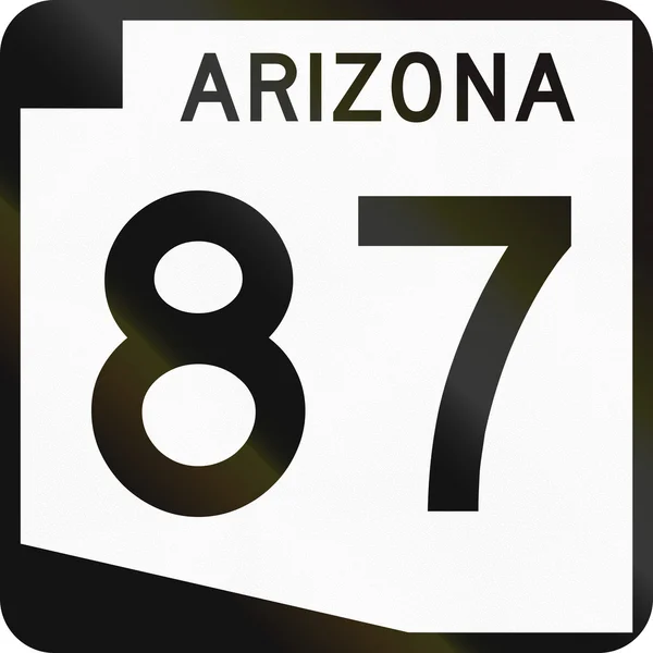 Verenigde Staten State Highway Arizona — Stockfoto